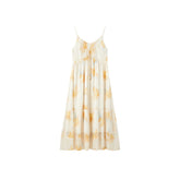 Women's Printed Ruched Cami Dress